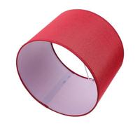 Abat-jour Simple en Tissu pour Lampe de Maison, Support E27 | Accessoire pour Remplacer un Ancien Abat-jour, Fer et PVC, Usage Maison et Bureau, pour Lustre ou Lampadaire