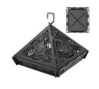 Abat-jour - Support de bobine en métal portable | Support pliable en acier inoxydable 304 résistant à la chaleur pour l'intérieur, le jardin, le camping, la terrasse