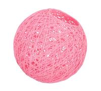 Abat-jour Suspendu Boule Papier Rose, Protection Douce pour Lampe