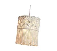 Abat-jour suspendu en macramé pour plafonnier tissé bohème pour restaurant, salon, maison, café