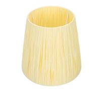 Abat-jour Suspendu en Papier E27, Style Rustique, Jaune