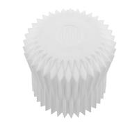 abat-jour Suspendu en Plastique Blanc 3D Petit abat-jour Rond pour Lampe à Ampoule Éclairage Indirect Décoratif pour Plafonnier Chambre Original Résistant et Facile à