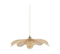Abat-jour - Suspension - Bambou - Vintage - Cannage - 60cm diamètre - Salon