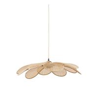 Abat-jour - Suspension - Bambou - Vintage - Cannage - 60cm diamètre - Salon