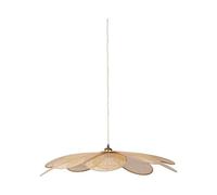 Abat-jour - Suspension - Bambou - Vintage - Cannage - 90cm diamètre - Salon