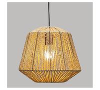 Abat-jour - Suspension - Corde - Beige - 29cm de diamètre - Déco - Salon - Chamb