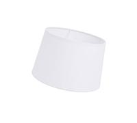 Abat-jour tambour blanc hauteur 18,5 cm