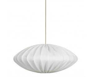 Abat-jour Watt & Veke Ellipse 80 Lin Blanc