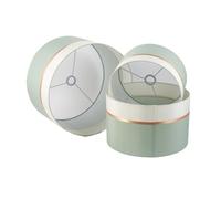 Abat-Jours À Deux Couleurs 50cm Vert Pour Lampes De Table suspension de Sol Pour Salon Chambre, E27 & E14 Max 60W Par Stella & Mag Creative