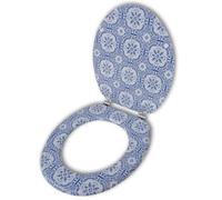 Abatant de WC avec couvercle design porcelaine