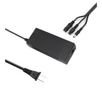 Abatinvo Chargeur de batterie 3 en 1 pour scooter électrique 29,4 V 2 A Max (3 prises) Chargeur de batterie universel rapide pour 24 V 25,2 V 25,9 V Lithium (pas pour plomb-acide)