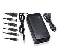 Abatinvo Chargeur rapide universel pour vélo électrique 54,6 V 3 A (6 prises) pour batterie au lithium 48 V 13S HeyBike Ranger Pedego Rad Power Aventon VIVI (seulement 48 V) etc. 54,6 V 3 AM