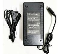 Abatinvo Chargeur super rapide 42 V 4,0 A pour scooter Segway Ninebot MAX G2 G30 G30LP G30P, pour Xiaomi Mi M365 Pro (ne convient pas pour M365), Lime & Bird 36 V Scooter [N'endommage pas la batterie]