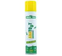 ABATOUT - Laque Anti-Fourmis et Puces - Traitement préventif et curatif des fourmilières - Abattage immédiat - Foudroyant et persistant jusqu'à 8 mois - 300 ml