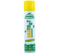 ABATOUT - Laque anti Punaises et Punaises de lit - Spray foudroyant - Pour traitement de l'habitat préventif et curatif - Protection jusqu'à 8 mois - 300 ml
