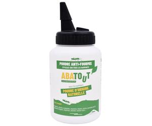 ABATOUT - Poudre anti-fourmis - usage intérieur et extérieur - 200 g | Action polyvalente pour traiter les zones infestées - application facile sur les lieux de passage