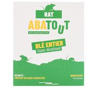 Abatout Rodonticides Rat Blé Entier Super Dératisant 7 Sachets-Doses 140 g