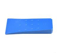 Abattage en plastique pour tronçonneuse - Arbre forestier de 15,2 cm avec côtés lisses et dentelés, poignée antidérapante pour coupe de bûches, compatible avec les professionnels (bleu)