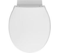 Abattant avec frein de chute plastique thermodur Stability blanc