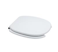 Abattant de siège de toilette pour handicapés en MDF avec ouverture centrale KIAMAMI VALENTINA