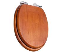 Abattant de toilette allongé avec couvercle silencieux, charnières à dégagement rapide, couvercle de cuvette de toilette anti-claquement pour un nettoyage facile et une utilisation confortable