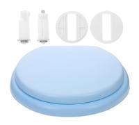 Abattant de Toilette en Mousse Épaisse, Couvercle Confortable | Remplacement de Siège pour Salle de Bain, Stabilité et Pression Réduite, Espacement 12-16cm, Démontable