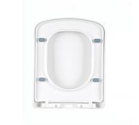 Abattant de Toilette Multifonction Silencieux en polypropylène rectangulaire épais 450 x 350 mm
