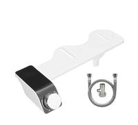 Abattant De Toilette Ultra-mince Avec Bidet Intégré, Double Buse Spirale À Pression D'eau Réglable, Douchette Anti-fesses Non Électrique Et Tuyau Inclus Pression D'Eau RéGlable