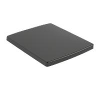 Villeroy & Boch Abattant WC Memento 2.0 8M24S1R7 – Noir pur, dégagement rapide, fermeture amortie