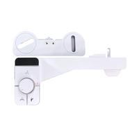 Abattant De Toilettes Bidet Avec Couvercle Douchette Double Buse For Le Nettoyage Des WC, Non Électrique Et Fixable Haute Pression D'Eau