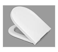 Abattant de toilettes Haro Tube 519740 blanc avec fermeture amortie