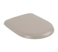 Abattant de toilettes Villeroy & Boch Antao 8M67S1AM avec mécanisme de fermeture ralentie et siège amovible (QuickRelease), couleur amande