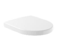 Villeroy & Boch Abattant de toilettes Architectura 9M66E101 compact, blanc, charnière chromée