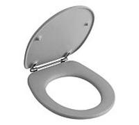 Villeroy & Boch – Abattant de toilettes O.Novo 88246101 – axe de charnière chromé – blanc alpin