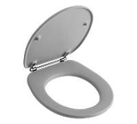 Villeroy & Boch – Abattant de toilettes O.Novo 88246101 – axe de charnière chromé – blanc alpin