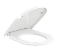 Villeroy & Boch Abattant WC Subway 3.0 8M426101 – charnières inox, sans QuickRelease, blanc alpin