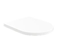 Abattant de toilettes Villeroy & Boch Subway 3.0 8M42S101, charnières en acier inoxydable, avec système QuickRelease et fermeture amortie, blanc alpin
