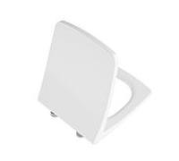Abattant de toilettes VitrA Metropole 132-003R419 avec mécanisme de fermeture amortie et fixation rapide, en duroplast blanc brillant
