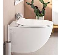 Abattant de toilettes VitrA Sento 120003R409, modèle mince