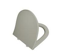Abattant de toilettes VitrA Sento Slim Wrap 130-420R009 36,8 x 45,2 cm, avec mécanisme de fermeture amortie et fixation rapide, taupe mat