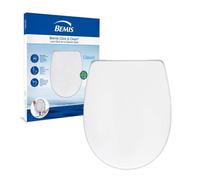 Abattant de WC - BEMIS - Classique - Duroplast Antibactérien - Fermeture Lente - Universel