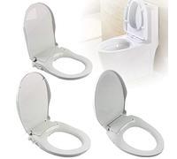 Abattant de WC bidet avec douche bidet, WC en forme de D, pour hygiène intime, en forme de D