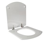 Abattant de WC dédié pour ROCA DAMA SENSO bois polyester de qualité supérieure charnière inox