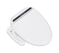 Abattant de WC intelligent avec buse et système d'abaissement automatique | WC japonais, douche, bidet, siège chauffant avec allumage intelligent des odeurs, séchage à l'air chaud, veilleuse