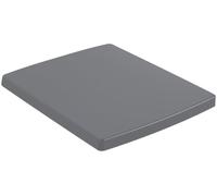 Siège V&B WC MEMENTO 2. 1930 Graphite C-plus, fermeture rapide, fermeture douce, charnières en acier inoxydable