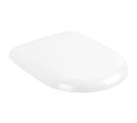 Abattant de WC Villeroy & Boch Antao 8M67S1RW avec mécanisme de fermeture ralentie et siège amovible (QuickRelease), Blanc Pierre