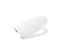 Abattant double laqué avec frein de chute Blanc The GAP Round - ROCA A801D12001