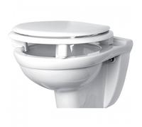 Abattant double rehaussé de 70 mm - blanc - Tradition OLFA