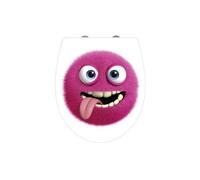 Abattant Monstre Duroplast acrylique, 38,8 x 45cm --