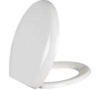 Abattant - SIAMP - Installation rapide et déclipsable - Universel - Blanc